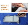 ROLLINGDOG 4 Inch Paint Roller - 4" Microfiber Jumbo Mini