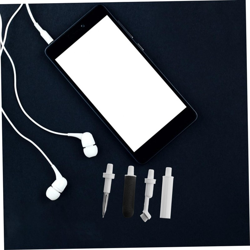 TEHAUX Portable Earbud Cleaning Pen Set Multi-Function Brush Kit for