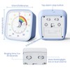 60 Minute Visual Timer with Protective Case, Rainbow Disk Countdown