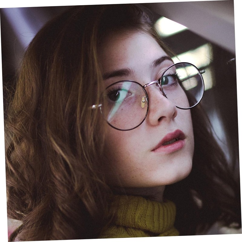 Beavorty Pack Titanium Glasses Pads Anti-slip Nose Pads Comfortable Fit