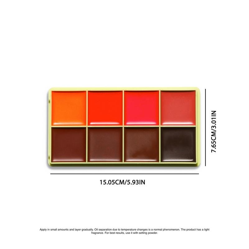 Curve Case Cream Makeup Palettes-Made By Mitchell, Radiant Makeup Palette