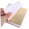 IWOWHERO Decoration 100pcs Gold Foil Sheets Foil Sheets for Crafts