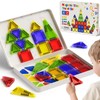 Portable Magnetic Tiles for Kids Travel - 40pcs STEM Building
