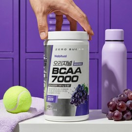 BCAA grape-flavored amino acid powder, essential supplement for exercise and health, high content 7000mg / BCAA 포도맛 아미노산 분말 운동 헬스 필수 보충제 고함량 7000mg
