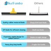 Squeegee Broom for Floor, 18'' Heavy Duty Rubber Wiper with