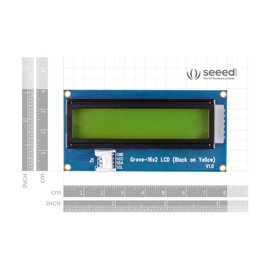 seeed studio Grove, 16x2 LCD, Black on Yellow (104020113)