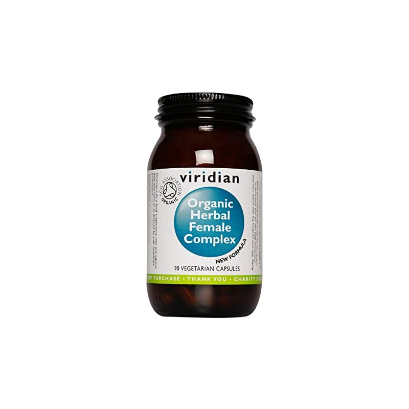 Viridian Organic Herbal Female Complex 90 vegi caps