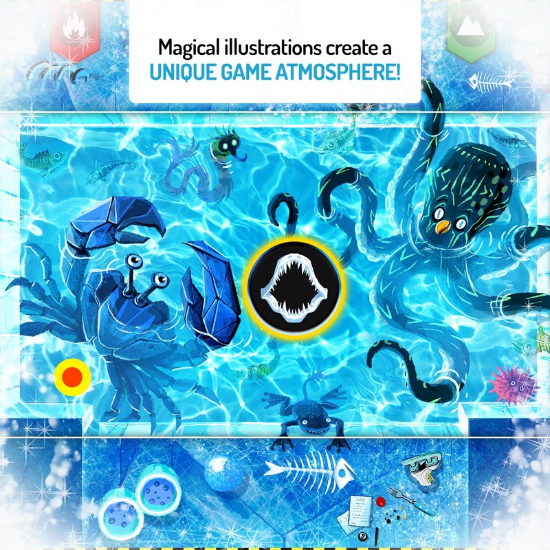 ICECOOL Wizards Board Game - Magic Board Game for the