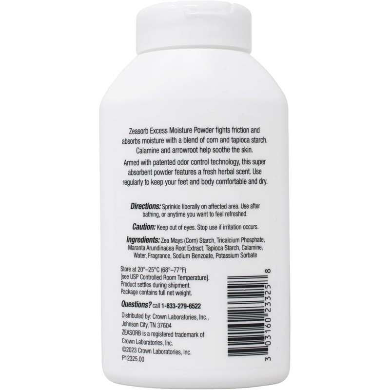 Zeasorb Prevention Super Absorbent Powder 2.5oz (Pack of 3)