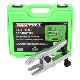 OEMTOOLS 37308 Ball Joint Separator, Adjustable 1 1/8 to 2 1/8 Inch Range, 3/4 Inch Forcing Bolt, Easy Puller Tool for Front Wheel Drive Vehicles