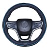 Mayco Bell 2019 New Black Microfibre Leather Steering Wheel Cover