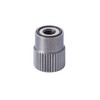 RX Nut Knurled Black 1 piece) Height 0.5 inches (12