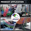 CheeMuii 15 Ft Coiled Air Brake Hoses & ABS Electrical