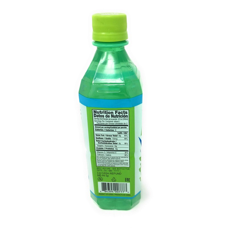 OKF Aloe Vera Drink in 16.9 Ounce Bottles (Sugar Free,