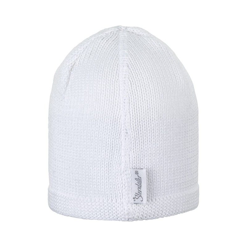 Sterntaler Unisex Baby’s Knitted Hat (Strickmütze) - White (White 500),