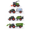 Dickie Toys Fendt Micro Team (9 cm) - Tractor Set