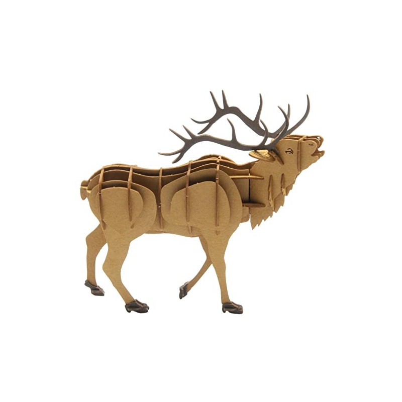 Fridolin 3D Paper Model Deer