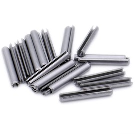 D2.5 (2.5mm x 30mm) Slotted Spring Pin (Heavy) - Stainless Steel (A1) (Pack of 20)