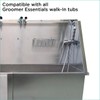 GROOMER ESSENTIALS Lever Faucet for Grooming Tubs with 6" Center