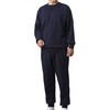 Little Island Men's Fleece Lined Sweatshirt and Pants, Room Wear,