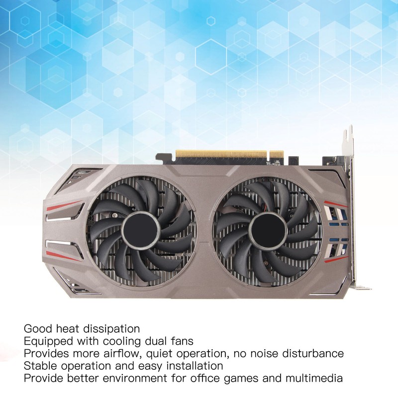 GTX750Ti 2GB GDDR5 128Bit Graphics Card with 2 Fans 3D