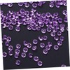 Abaodam 2000pcs Acrylic Crystal Gems Flat Back Rhinestones for Nail
