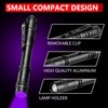 XINFEIBEI UV Black Light Flashlight, Single Mode 395nm Pocket Pen