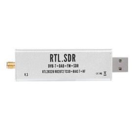 Full Band Receiver RTL‑SDR Radio Communication System 0.1MHz‑1.7GHz for XP / Win10 / Android