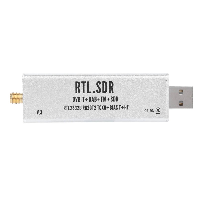 Full Band Receiver RTL‑SDR Radio Communication System 0.1MHz‑1.7GHz for XP