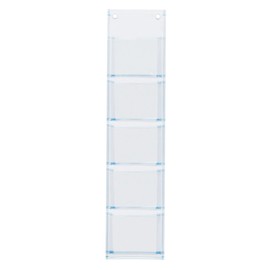 Saki (Saki) Wall Pocket Clear Size: 20x85cm