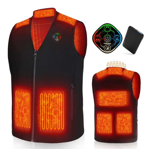 Hotrego Heated Vest For Men With Battery Pack Included, Smart