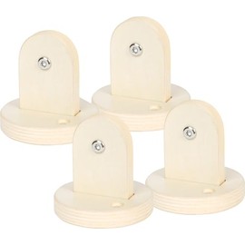 small foot Wooden Wall Bars Adapters Adventure, 4 Pieces, Exercise Toy for Children Aged 2+ Years Old, 12485, Multicoloured