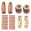 26 Pack MIG Welding Gun Accessory .035" Kit Fit for