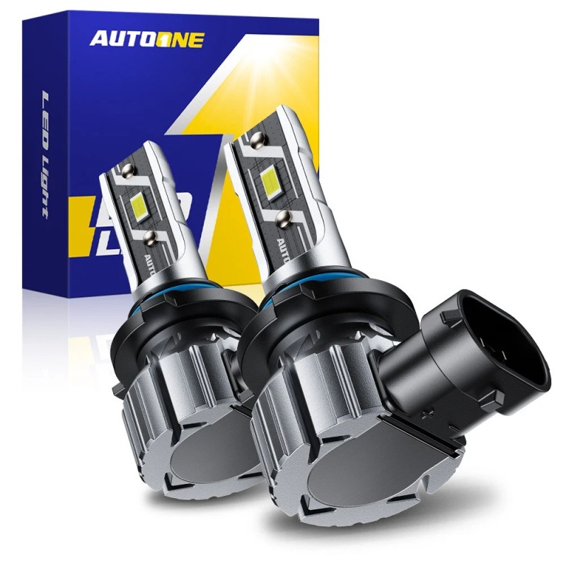 AUTOONE 9005 HB3 LED Headlight Super Bright High/Low Beam Bulbs