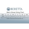 Beretta Unisex Lightweight Fingerless Black/Grey Shooting Mesh Gloves, X-Large