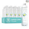 Sparkling Ice, Lemon Lime Sparkling Water, 17 Oz (Pack of