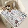 Haoh Drying Mat Kitchen Counter Microfibre Dish Drying Mat 45