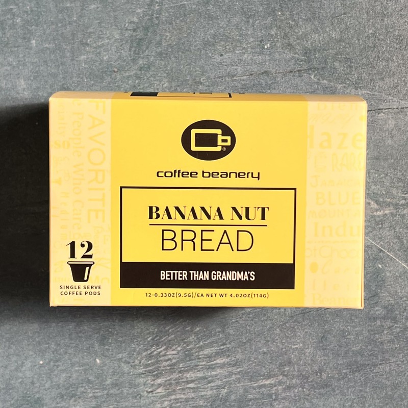 Banana Nut Bread Coffee Pods by Coffee Beanery | 12ct
