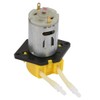 DC12V Yellow Micro Water Liquid Peristaltic Pump For Aquarium Lab