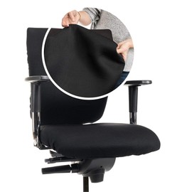 Office Chair Cover CLEANCHAIR.CC BACKREST – LARGE: Cover of your office chair with a backrest size of app. 40-65 cm Width and 50-70 cm Height