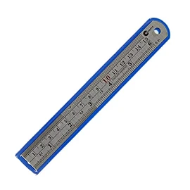 Dapetz Â® 6" 15cm 150mm Stainless Steel Ruler Metal Rule Metric Imperial, college, craft, engineering, architectural work and a great addition to any tool box.