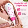 24-Pack Disposable Female Urination Funnels for Standing Use – Foldable