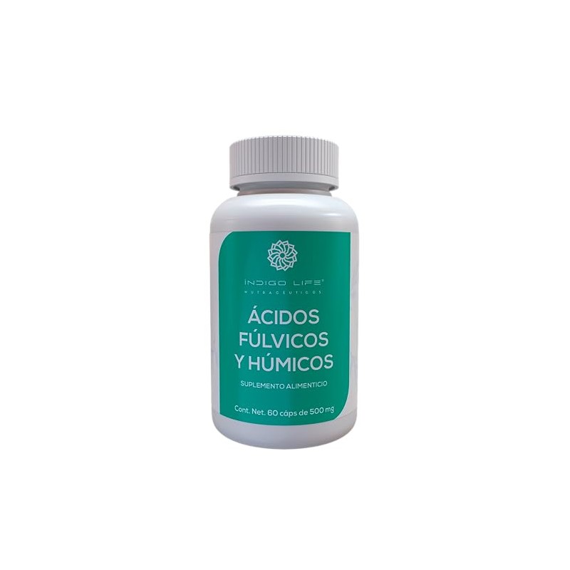 Acidos Fulvicos y Humicos 60 Capsulas Veganas de 500 mg