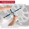 ETERNA Professional 16" Four Way Lug Wrench, Anti-slip Design Cross