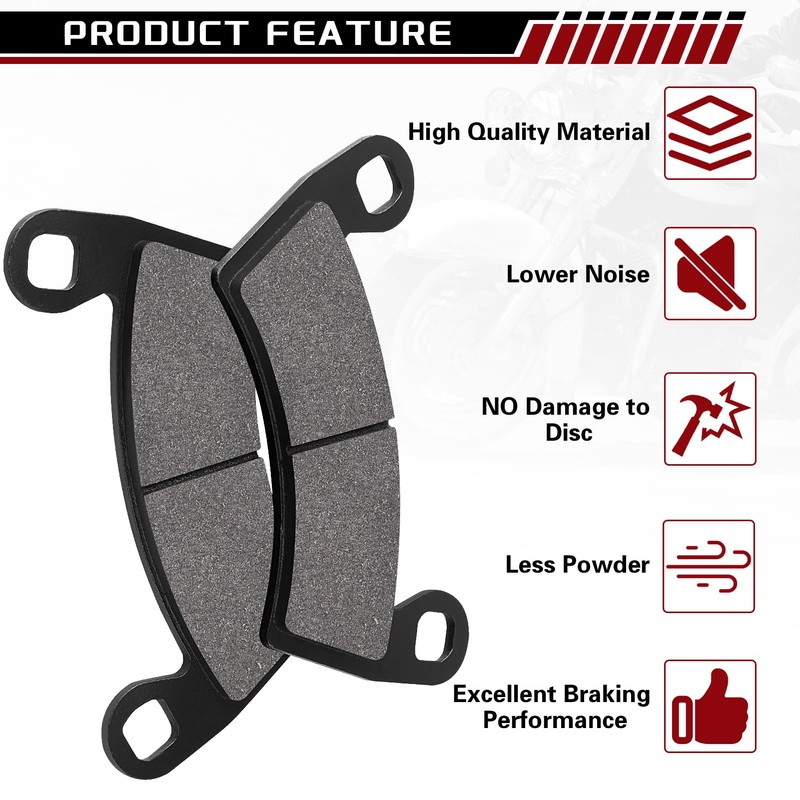 Lonsda Brake Pads for Polaris Ranger 570 700 900 800