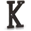 Basic Fundamentals 3-Inch Cast Iron Numbers for Wall and Mailbox