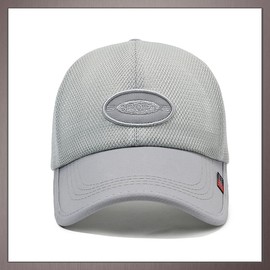 One Limitation CP326 Mesh Cap, Quick Drying, Hat, English Letters, Logo, Running, Sports, Lightweight, Men's, Women's,, white
