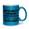 glitzertassen.de® | Bitte nicht ansprechen | Mug with Glitter |