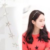 4 packs Alloy Five-pointed Star Headbands,Bridal Hair Hoop Wedding Hair