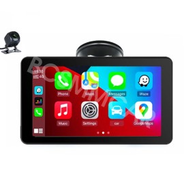 BCSMMCAR Radio Car Stereo Touch Screen MP5 Player Navigation BT AUX SD USB W/Free Camera